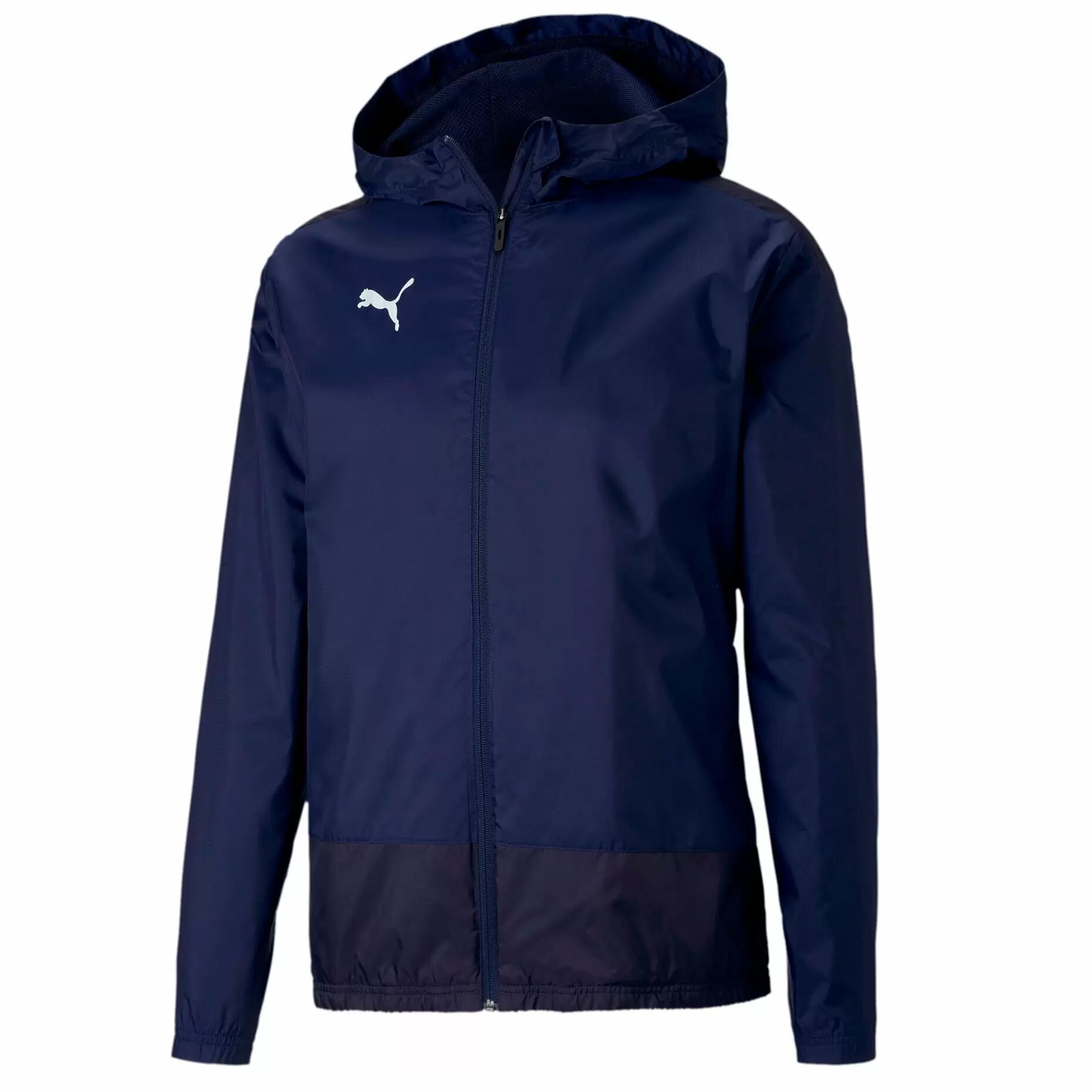 Куртка PUMA teamGOAL 23 Training Rain Jacket, размер M, темно-синий — фото 1