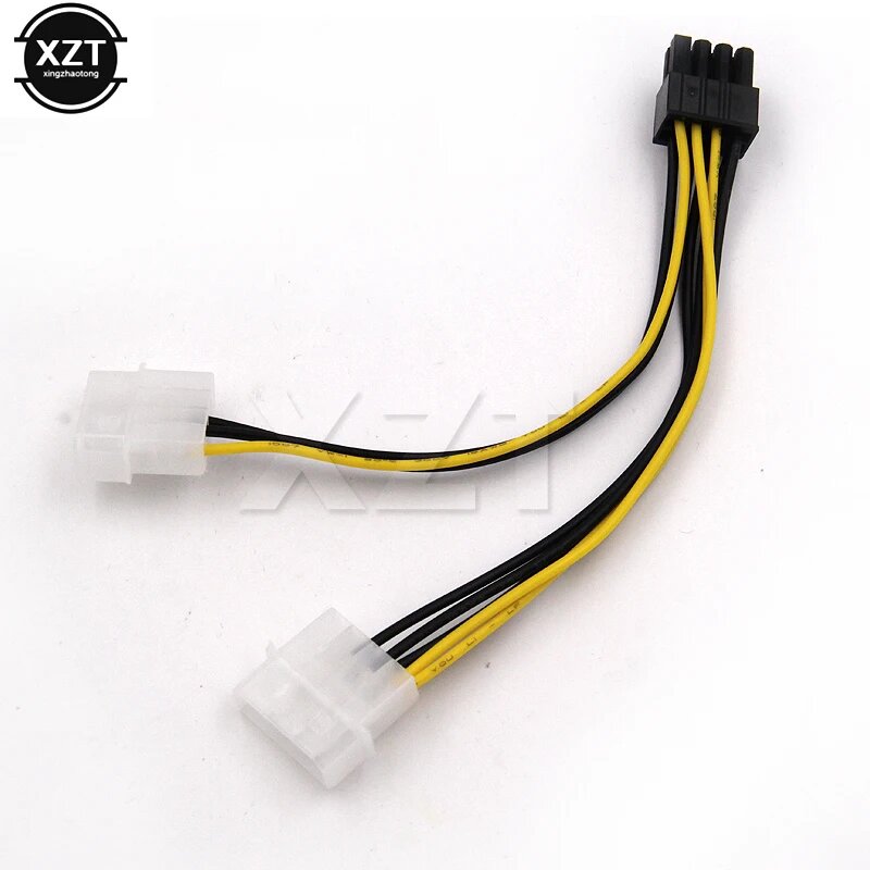 WYMECT Кабель-переходник Molex на PCIe 8-pin