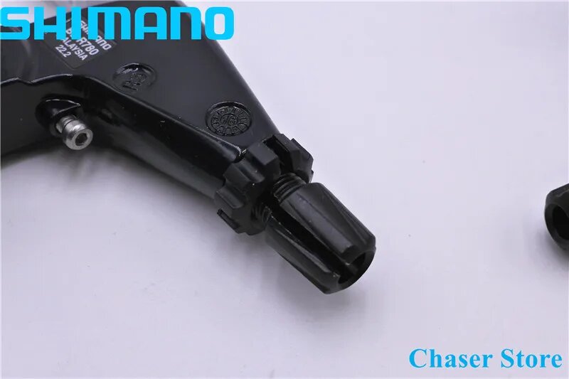 Тормозные ручки для велосипеда Shimano , правая+левая, трос+оплетка, черные EBLR780PAL - фото №6