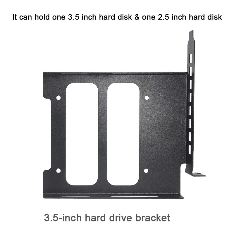 Держатель лотка для жестких дисков 2.5" - 3.5", черный