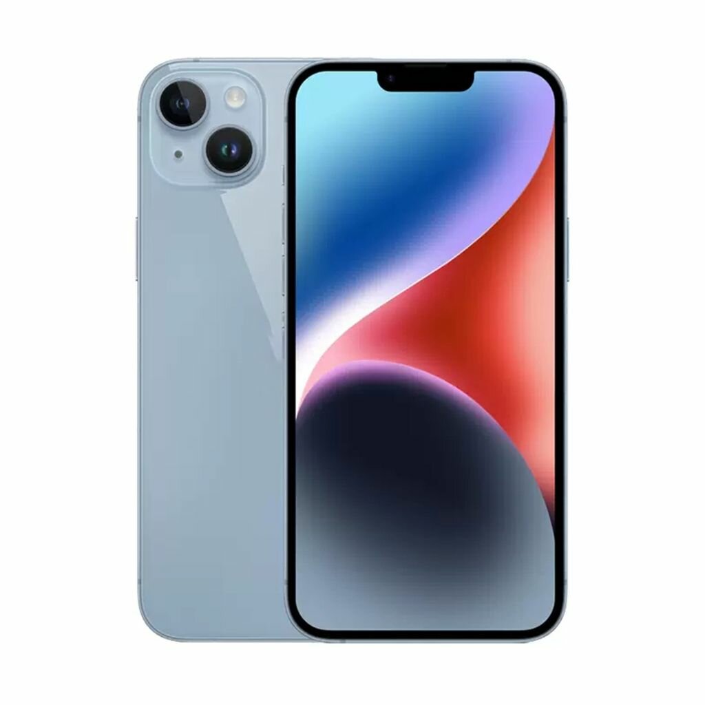 Смартфон Apple iPhone 14 128 ГБ nano SIM + eSIM Синий/Blue (без