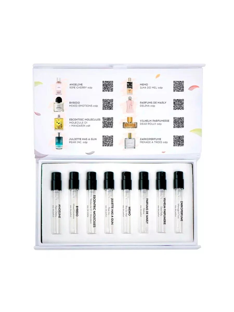 Набор Aroma Box "Дева для нее", парфюмерная вода, 8 флакончиков, 1,5 мл