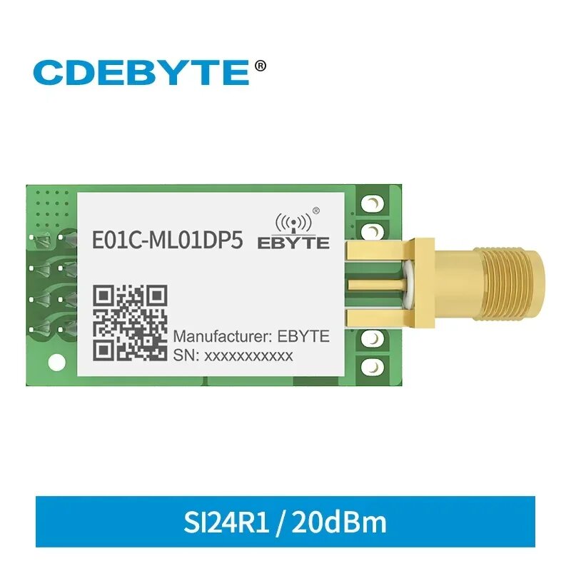 CDEBYTE E01C-ML01DP5 радиомодуль nRF24L01+, E01C-ML01DP5