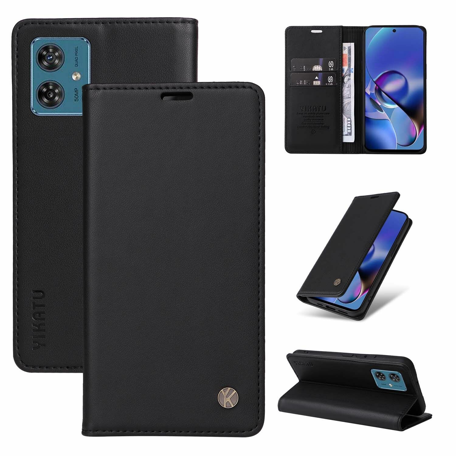 Подходит для Motorola Смартфон G54 Магнитные пряжки, кронштейны, сейсмостойкие