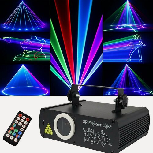 Изображение товара Лазерная световая музыка, лазерные фонари для вечеринки по случаю дня рождения/клуба/дискотеки