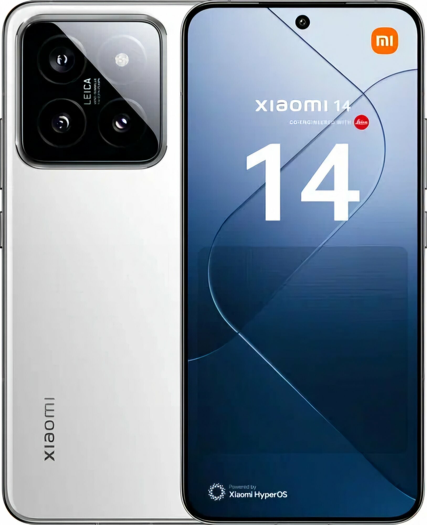 Смартфон Xiaomi Mi 14 16/512 ГБ CN dual sim White (Белый) Leica