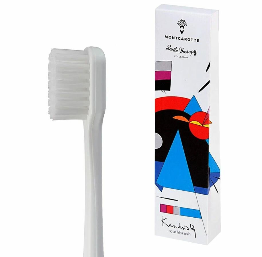 Зубная щетка Montcarotte «Kandinsky» из коллекции "Абстракционисты", для детей от 12 детей