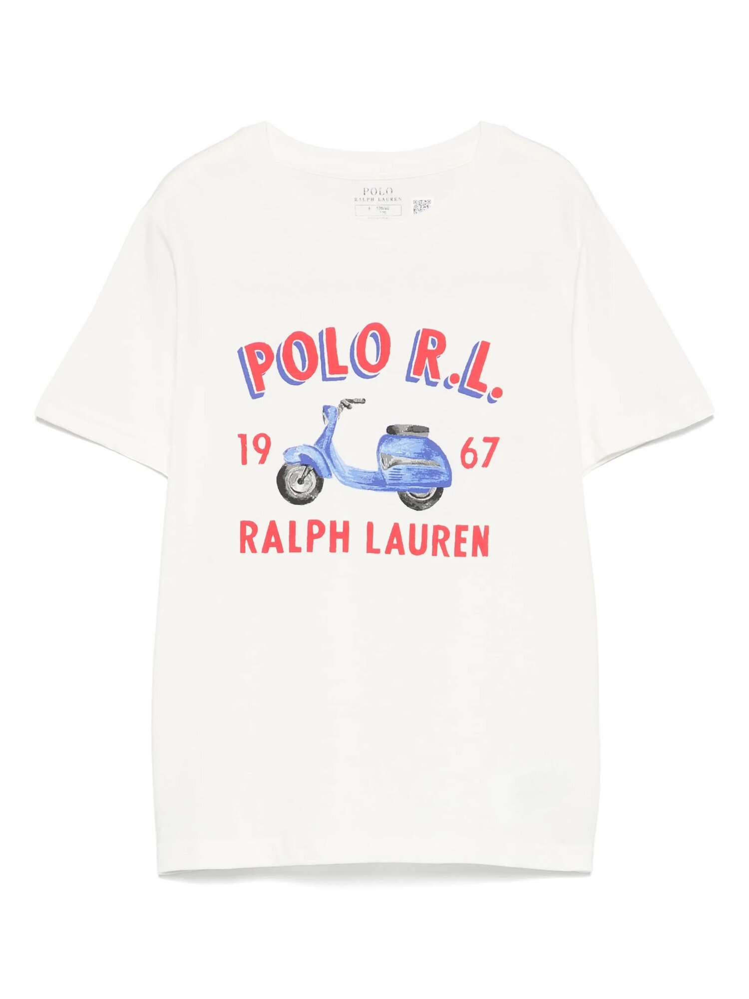 Футболка Polo Ralph Lauren, размер 4 US, белый