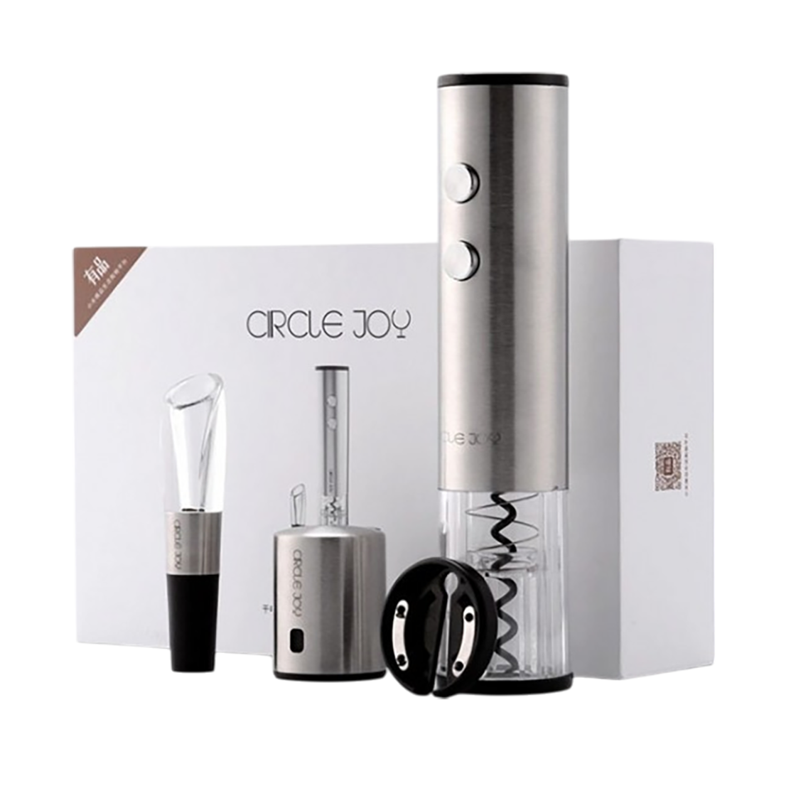 Картинки Винный набор Xiaomi Circle Joy 4 in 1 Set in a Gift Box (CJ-TZ02) Gray