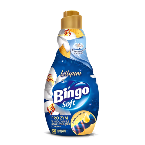 Концентрированный кондиционер для белья Bingo Soft Lilyum (Лилия) 1440 мл