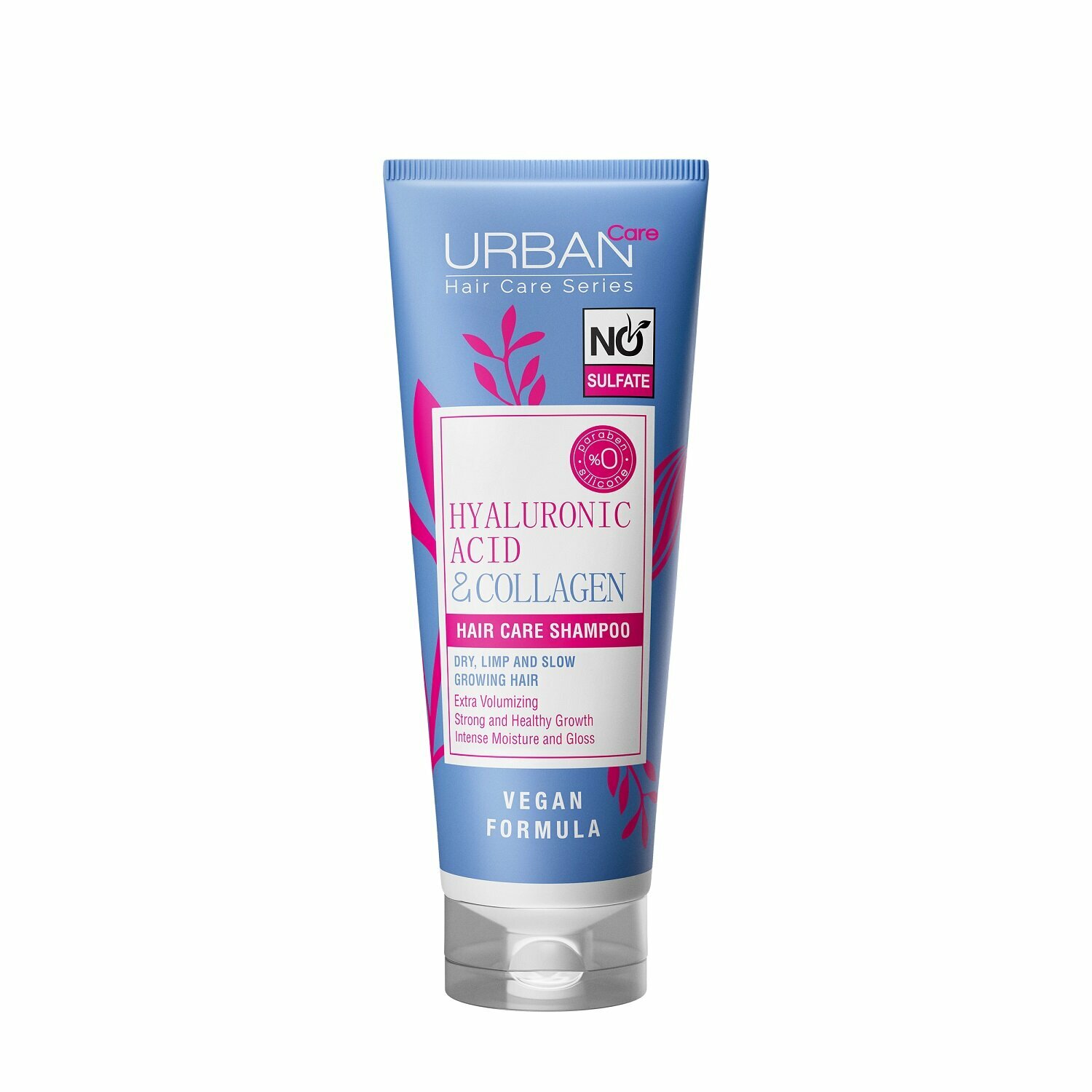 URBAN CARE Шампунь для волос Hialuronic Acid&Collagen 250мл