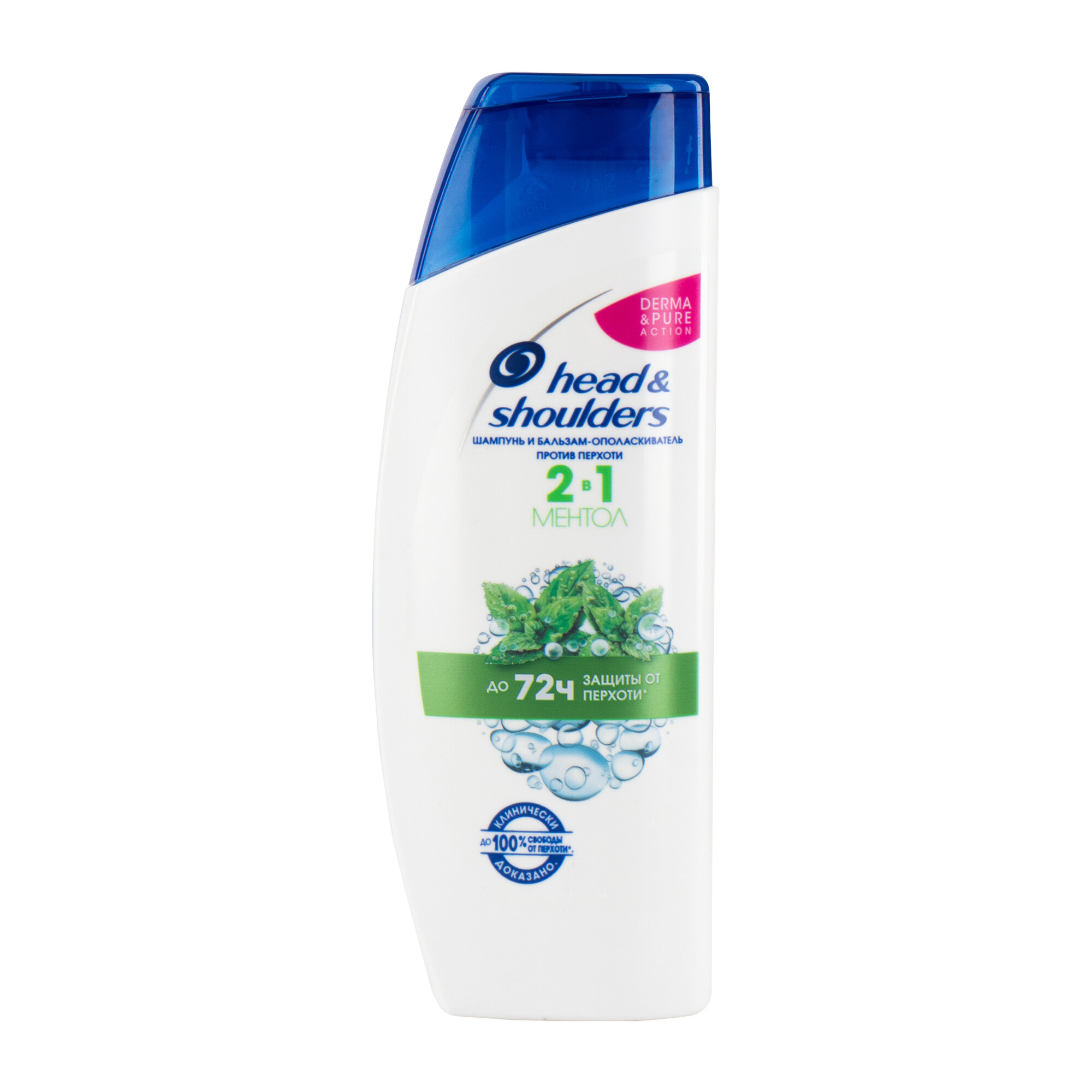HEAD&SHOULDERS Шампунь 2в1 Освежающий ментол 200мл — фото 1