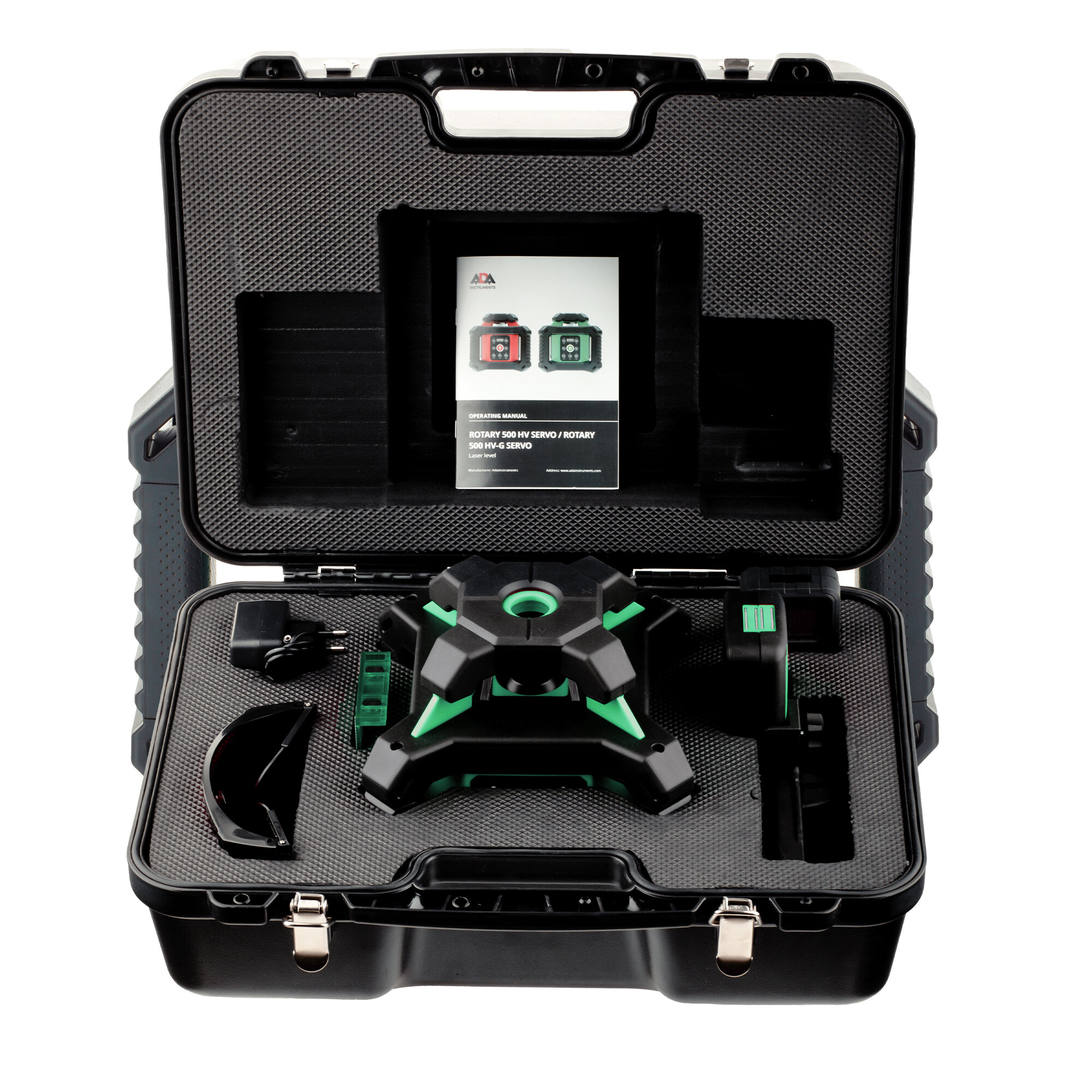 Профессиональный лазерный ротационный нивелир ADA ROTARY 500 HV-G SERVO с сервоприводами — фото 1