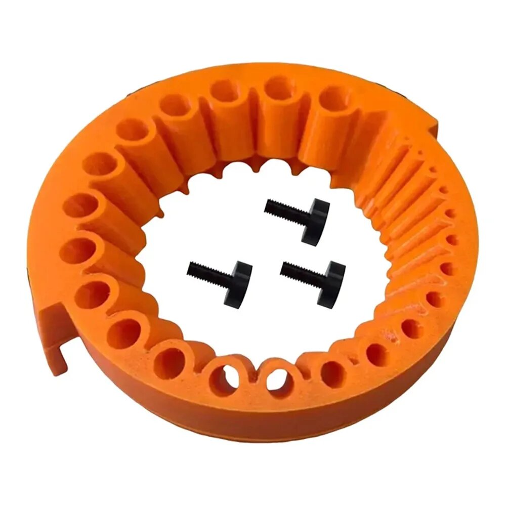 Многофункциональная точилка для сверл, шлифовальный инструмент для полировки, детали инструментов с питанием, применимая угловая шлифовальная машина от 2 до 13 мм, Оранжевый