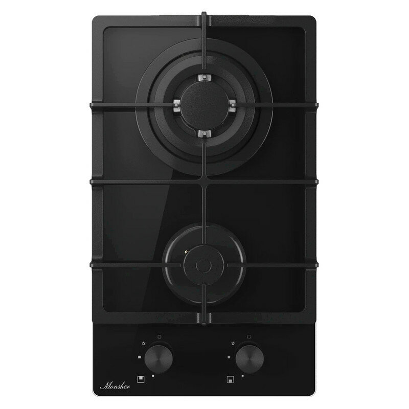 Встраиваемая газовая панель MONSHER MGG 33 Noir, официальная гарантия