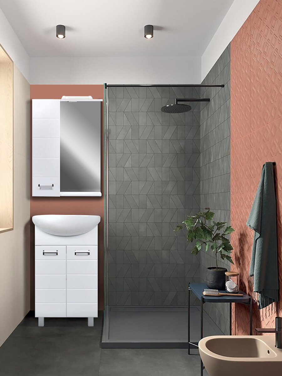 Тумба под раковину 9912.495 ВЕГА 50 см Doratiz - фото №12