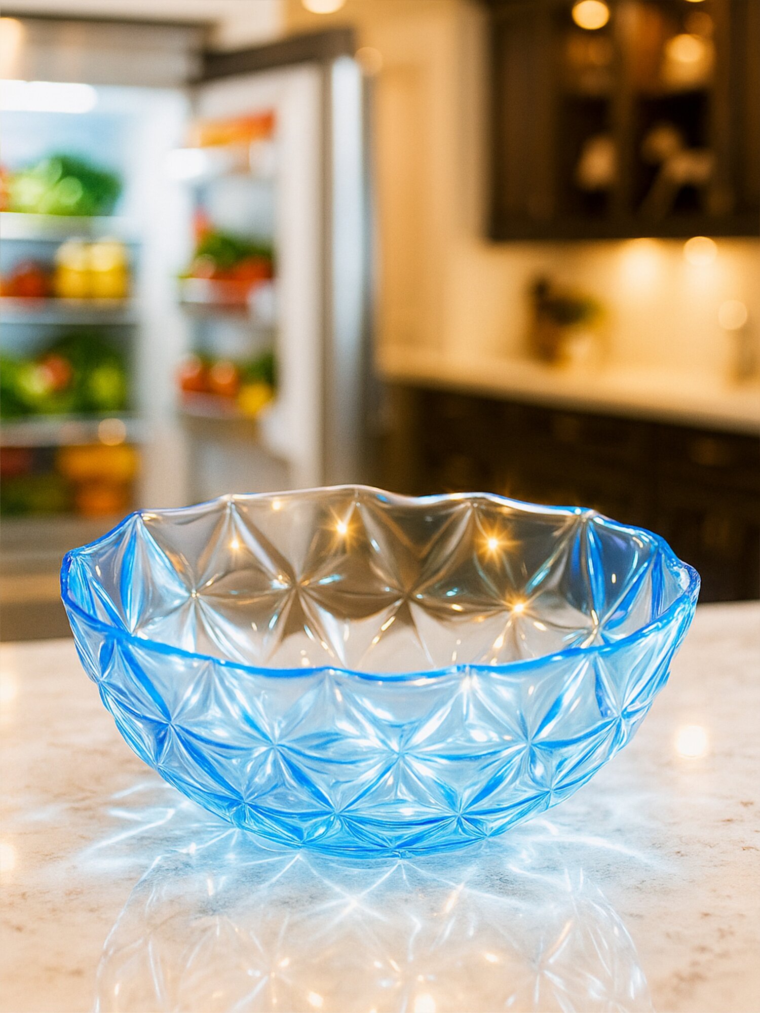 Салатник PASABAHCE ESTRELLA BLUE 1055300б 2540мл 1шт 1х4 1119173