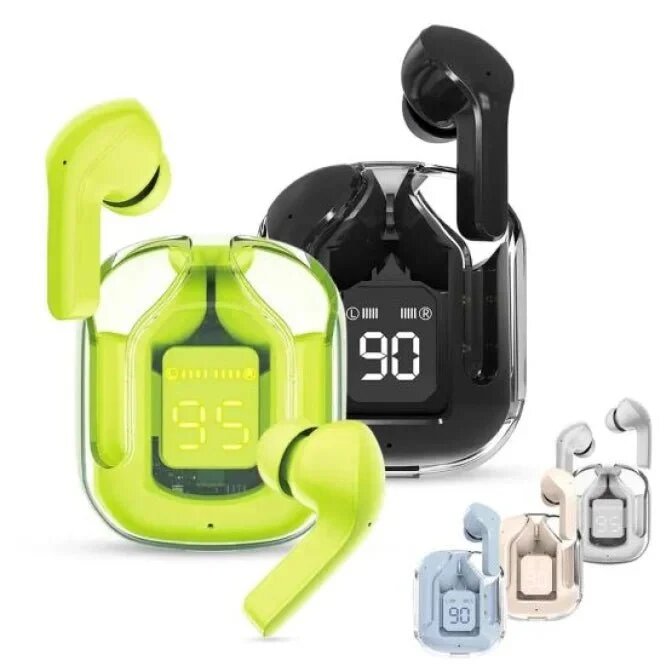 Беспроводные наушники Airpods Air31, с дисплеем, микрофоном и шумоподавлением
