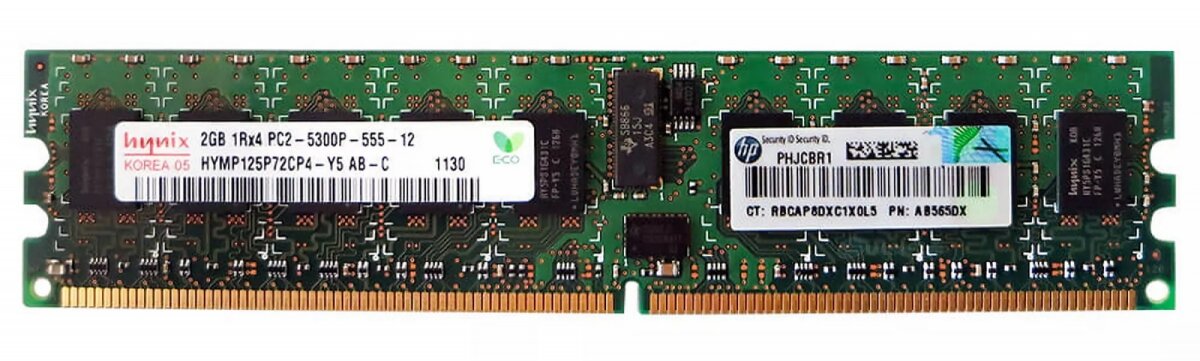 Оперативная память HP DDR2 1R PC2-4200 ECC REG RX36/6600 2Gb [AB565-69001]