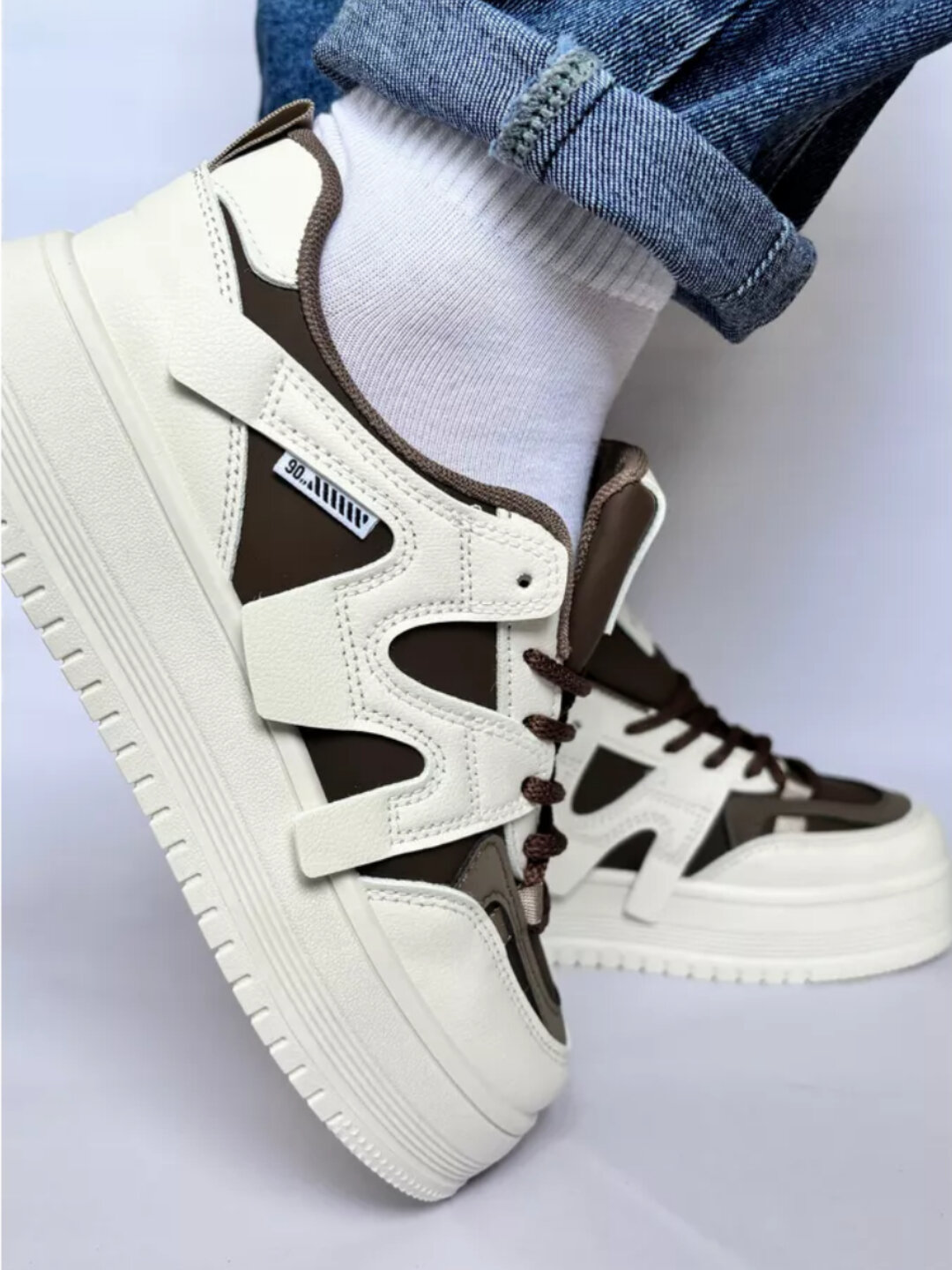 Кроссовки  Run 50s, размер 36, хаки — фото 1