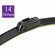 Бескаркасная щетка Wiper blade 360 мм (14")
