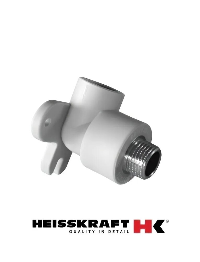 Колено настенное Heisskraft комбинированное 25x1/2
