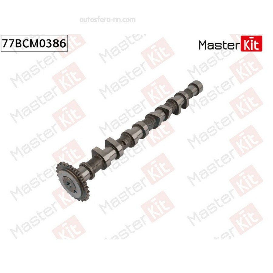 MASTERKIT 77BCM0386 Распредвал выпускной hyundai solaris iv (rb) 2010 - g4fa