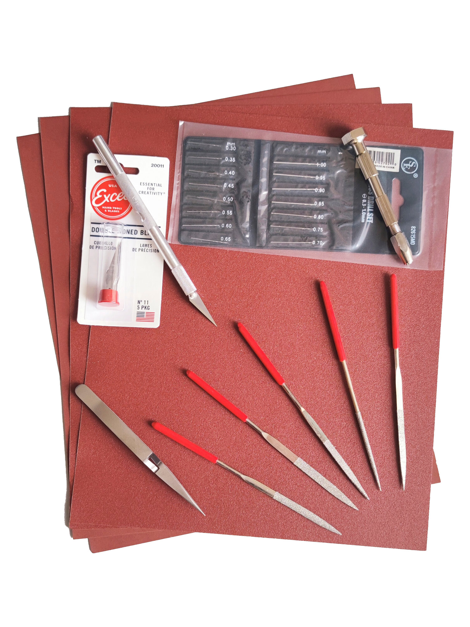 Основной набор начальных инструментов судомоделиста и моделиста — фото 1