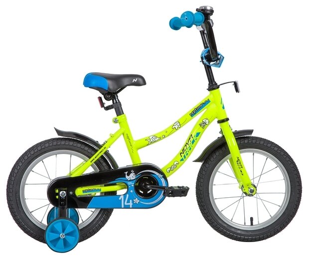 Велосипед детский Novatrack NEPTUNE 14" 8,5" зеленый 143NEPTUNE.GN20 2019