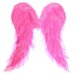 Крылья Ангел , 50х50, цвет розовый