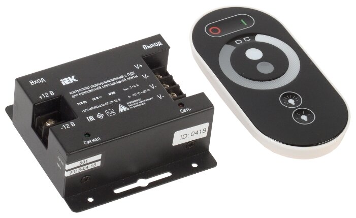 Контроллер для светодиодов IEK LSC1-MONO-216-RF-20-12-B