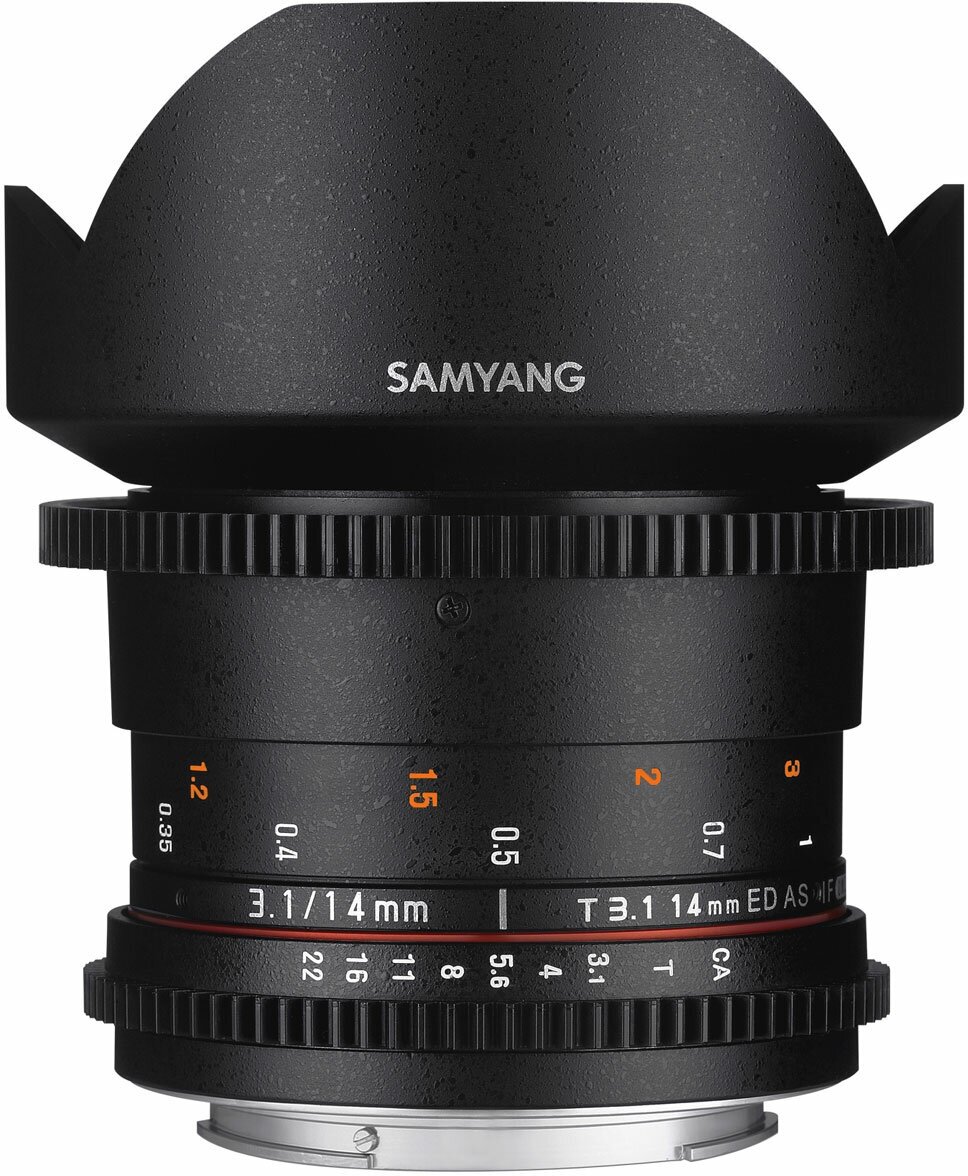 Samyang 14mm T3.1 ED AS IF UMC VDSLR II Fujifilm X