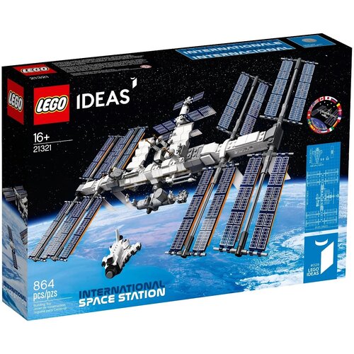 Конструктор LEGO Ideas 21321 Международная Космическая Станция, 864 дет. lightaling led light kit for 21321 international space station remote control version