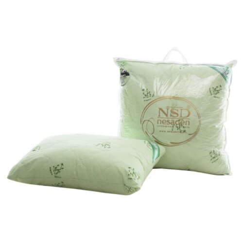 фото Ивановский текстиль несаден / подушка для сна бамбук престиж 70х70 см, гипоаллергенная nesaden