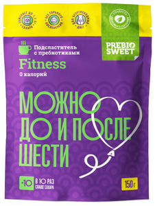 Фото PREBIO SWEET подсластитель Fitness с пребиотиками (дой-пак) порошок