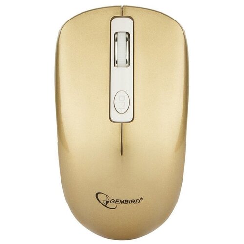 Беспроводная мышь Gembird MUSW-400 золотой 116200₽