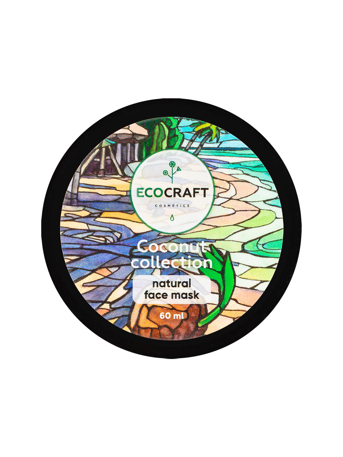 EcoCraft Маска для лица "Кокосовая коллекция", 60 мл (EcoCraft, ) - фото №5