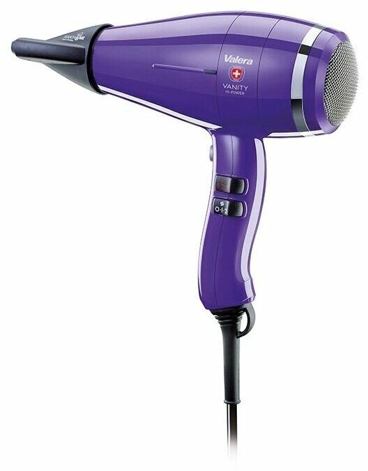 Фен для волос профессиональный Valera Vanity Hi-Power RC Pretty Purple VA 8605 RC PP, 2400W