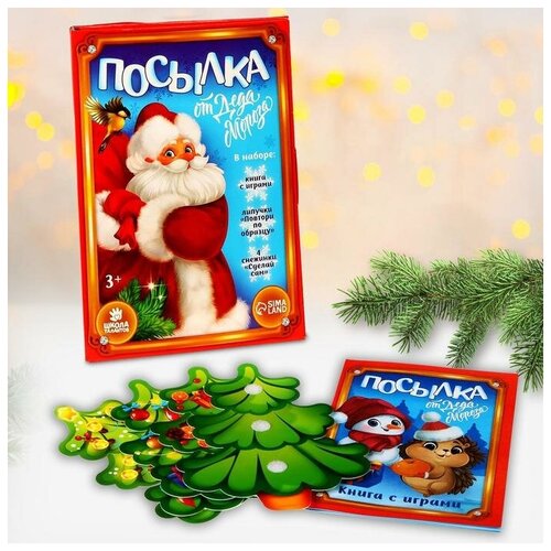 подарки к рождеству сделай сам Развивающий набор с играми «Посылка от Деда Мороза»