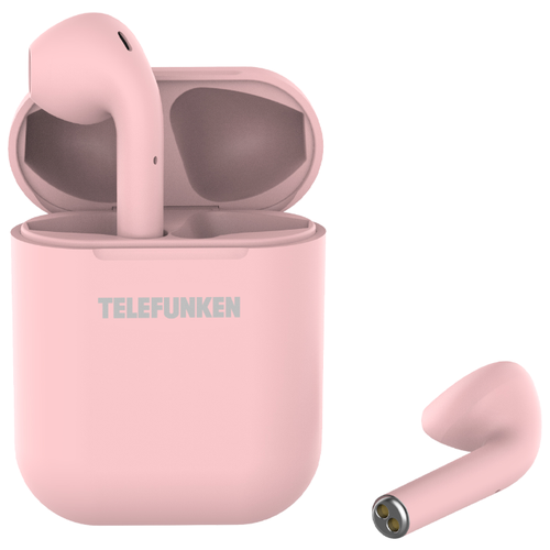 фото Беспроводные наушники telefunken tf-1001b pink