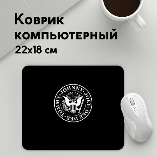 Коврик для мышки прямоугольный 220x180x3мм / Рок / Ramones / The коврик для мышки прямоугольный 220x180x3мм kiss рок kiss off the soundboard tokyo 2001 live