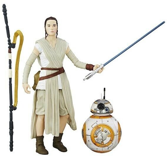 Фигурка Hasbro Star Wars The Black Series Rey Jakku and BB-8 №2 (Хасбро Звездные войны Черная серия Рей Джакку и ББ-8 №2, 15 см)