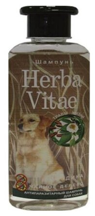 Herba Vitae шампунь от блох и клещей антипаразитарный для собак 250 мл 1 шт. в уп.