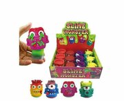 Игрушка-антистресс JUNFA Лизун Slime monster , в ассортименте, в дисплее 12 шт