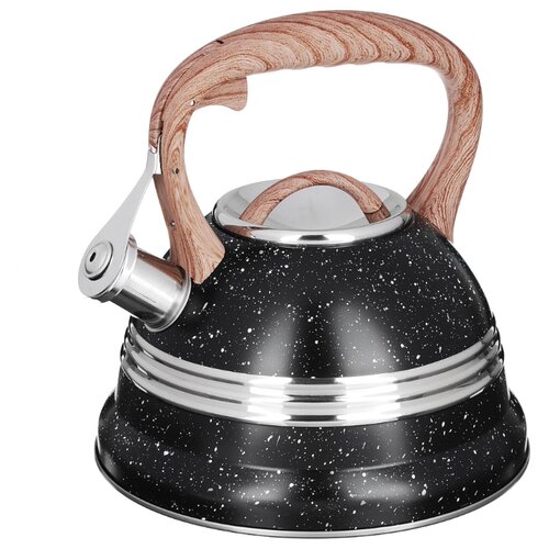 фото Vetta чайник со свистком доминго 847081 2,7л, черный