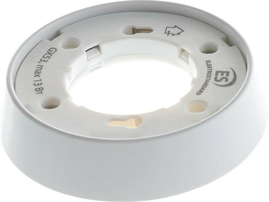 Накладной потолочный светильник Elektrostandard 1037 GX53 WH белый