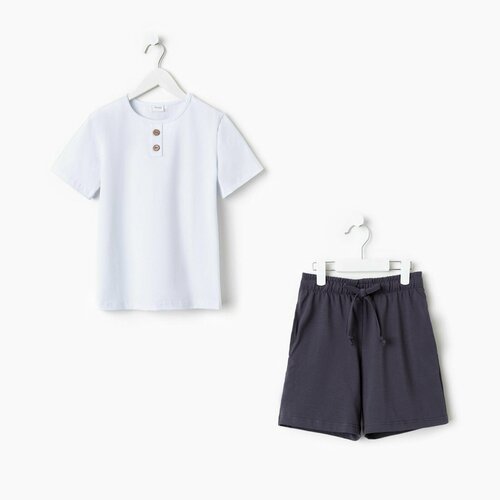 Комплект одежды Minaku, размер 98, серый, белый