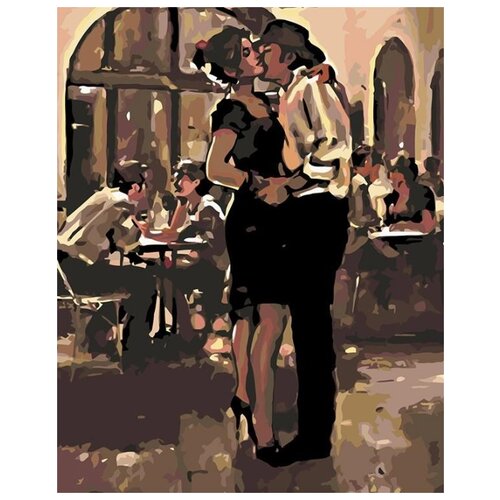 Картина по номерам Танец на вечеринке, 40x50 см