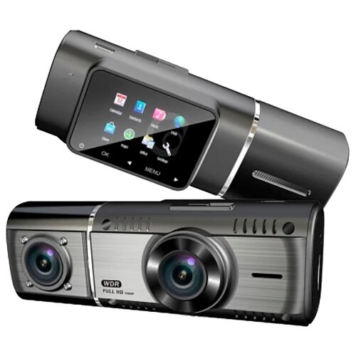 Видеорегистратор Camshel DVR 240 GPS, 2 камеры, черный