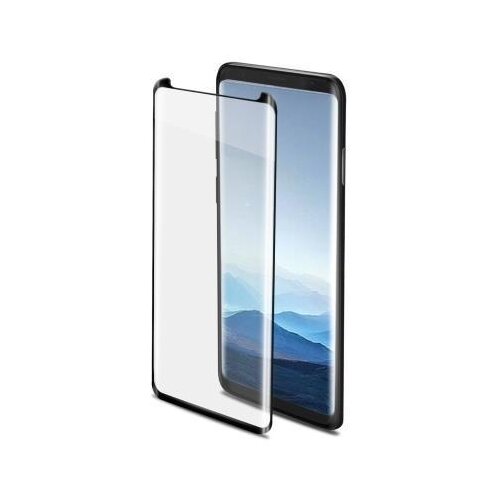 Стекло защитное Celly 3D Glass для Samsung Galaxy Note 9 глянцевое чёрное